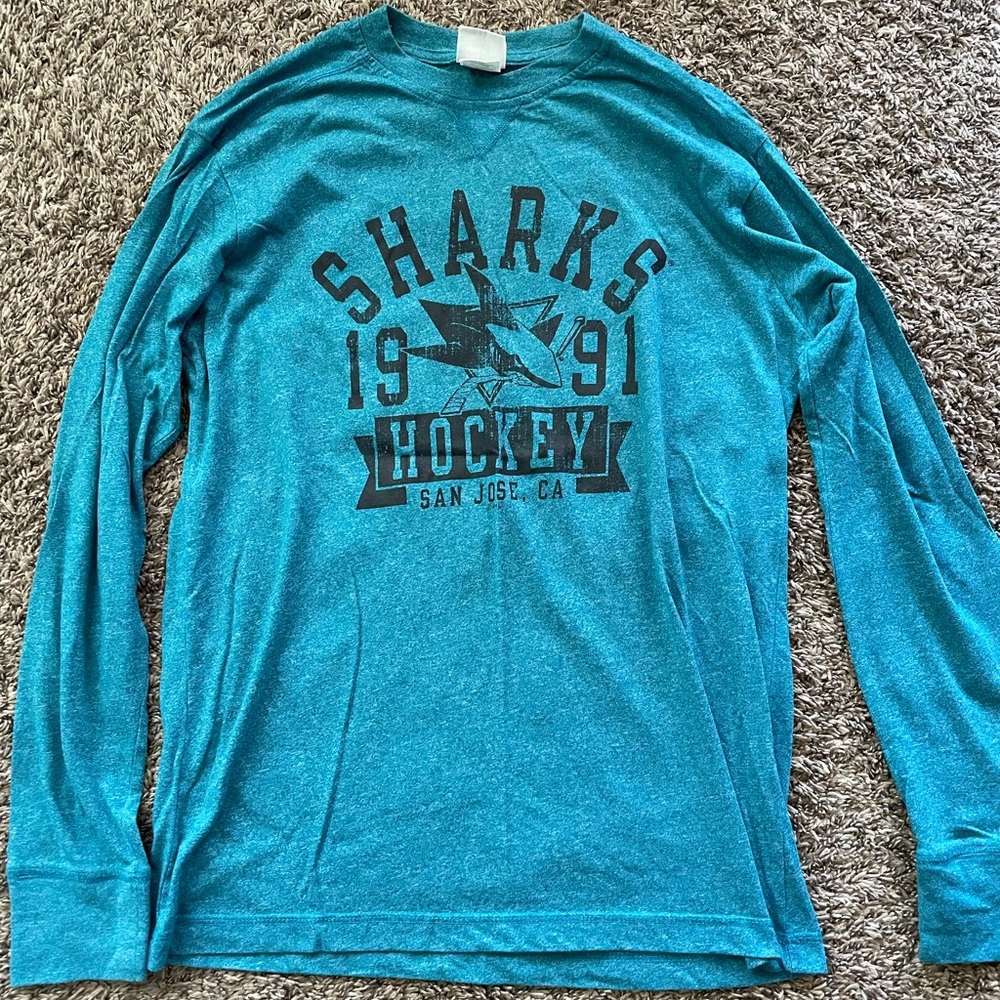 Sharks Hockey Long Sleeve Shirt